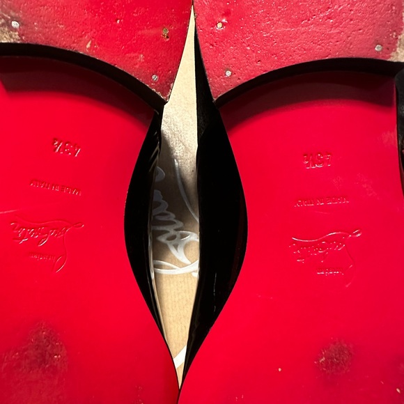 Christian louboutin ALPHA MALE FLAT SP/LAS ROC/PAT/VEL VIS/GG - Picture 7 of 8